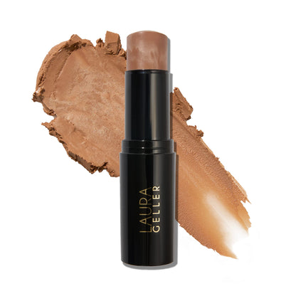 LAURA GELLER NEW YORK Bâton de maquillage bronzeur en marbre italien | Contour marbré au fini crème pour un éclat naturel, Capri Coast