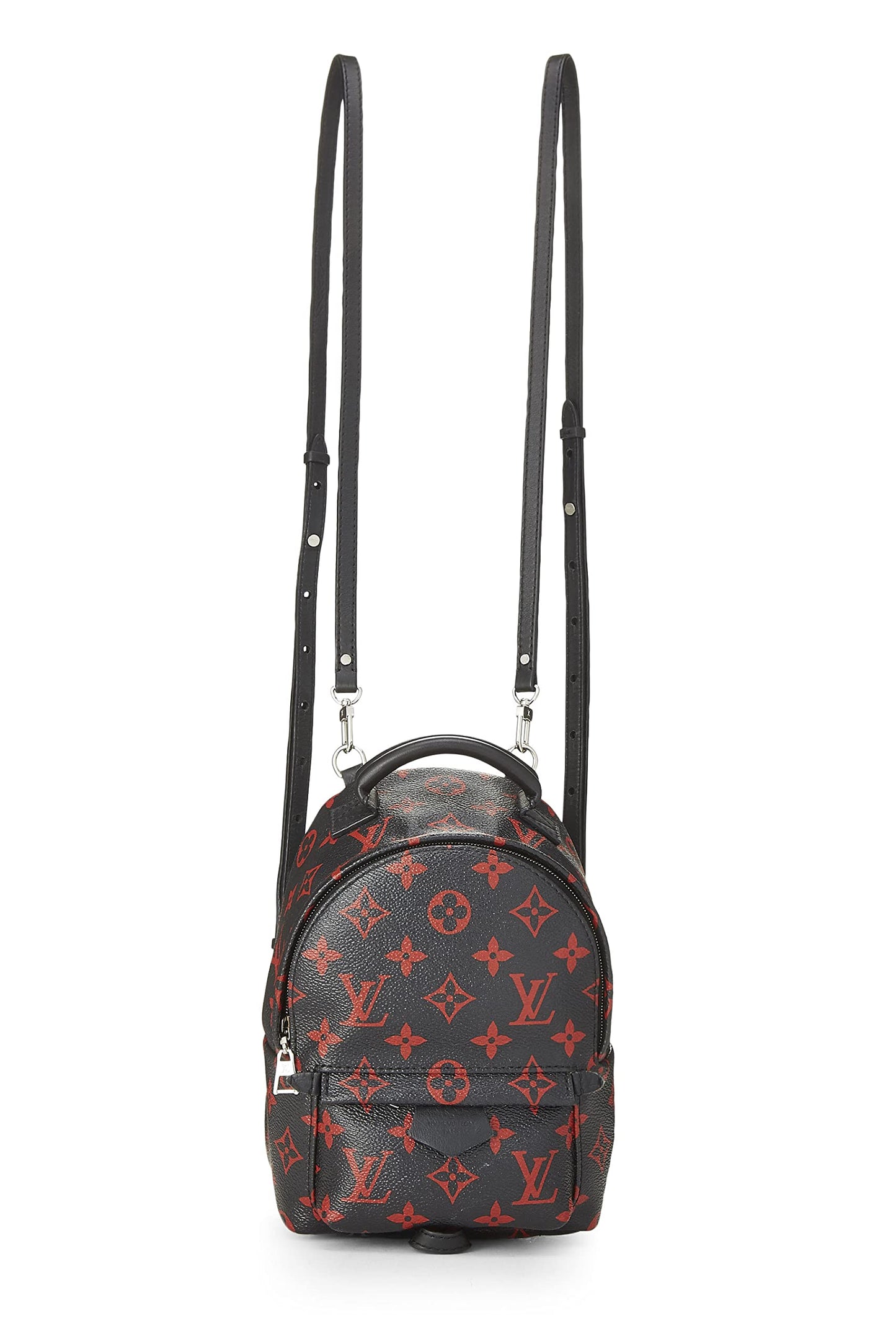 Louis Vuitton, Pre-Loved Monogram Infrarouge Palm Springs Backpack Mini, Black