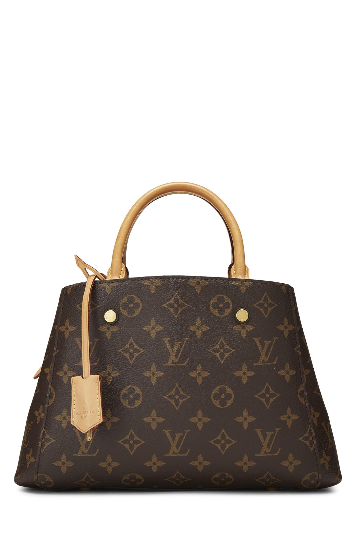 Louis Vuitton, Pre-Loved Monogram Canvas Montaigne BB, Brown