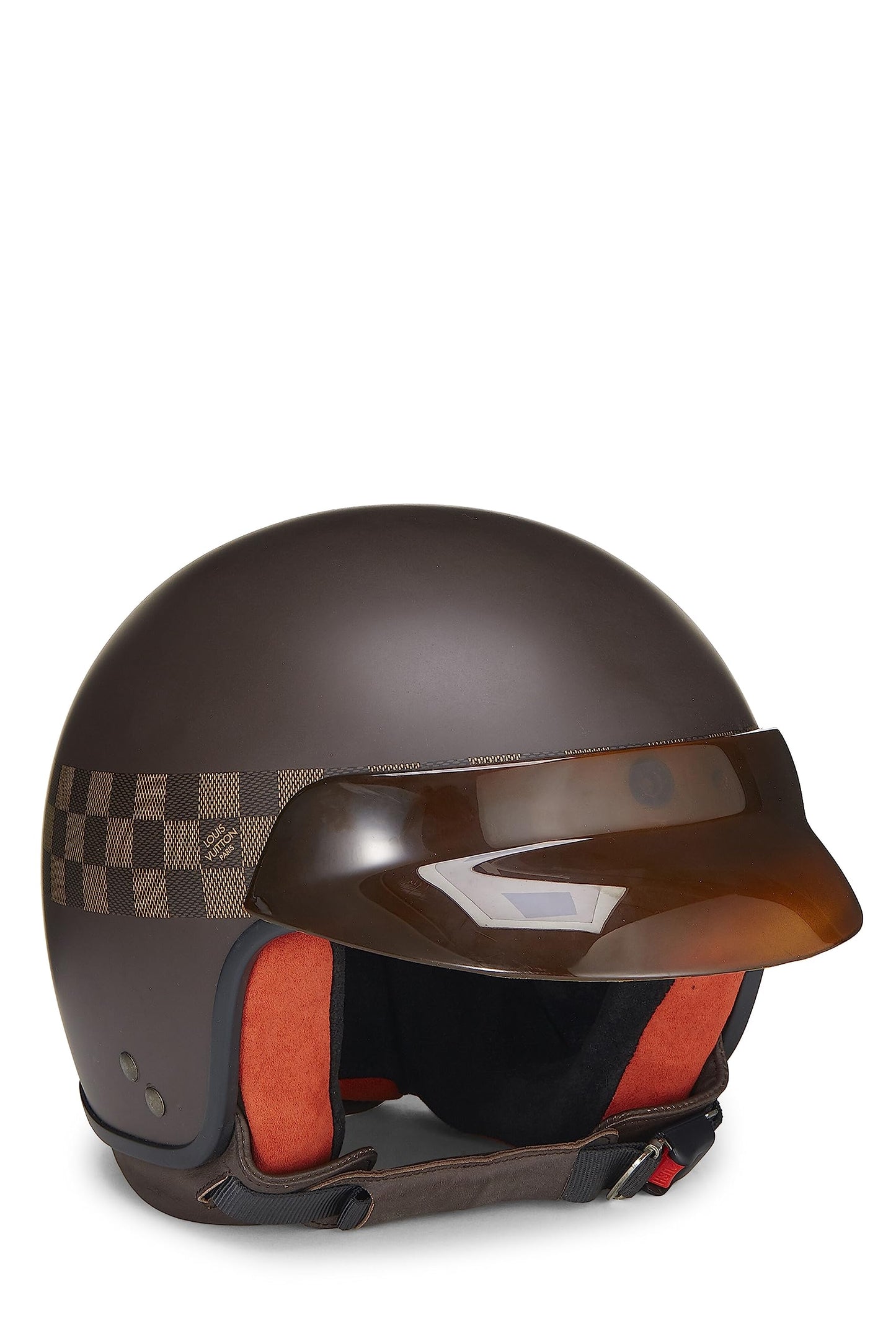 Louis Vuitton, Casque Damier Ebene Mini Jet GM Pré-Aimé, Marron