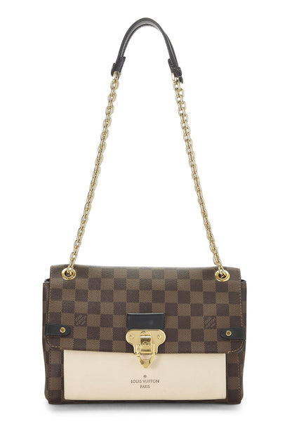 Louis Vuitton, Pre-Loved Beige Damier Ebene Vavin PM NM, Beige