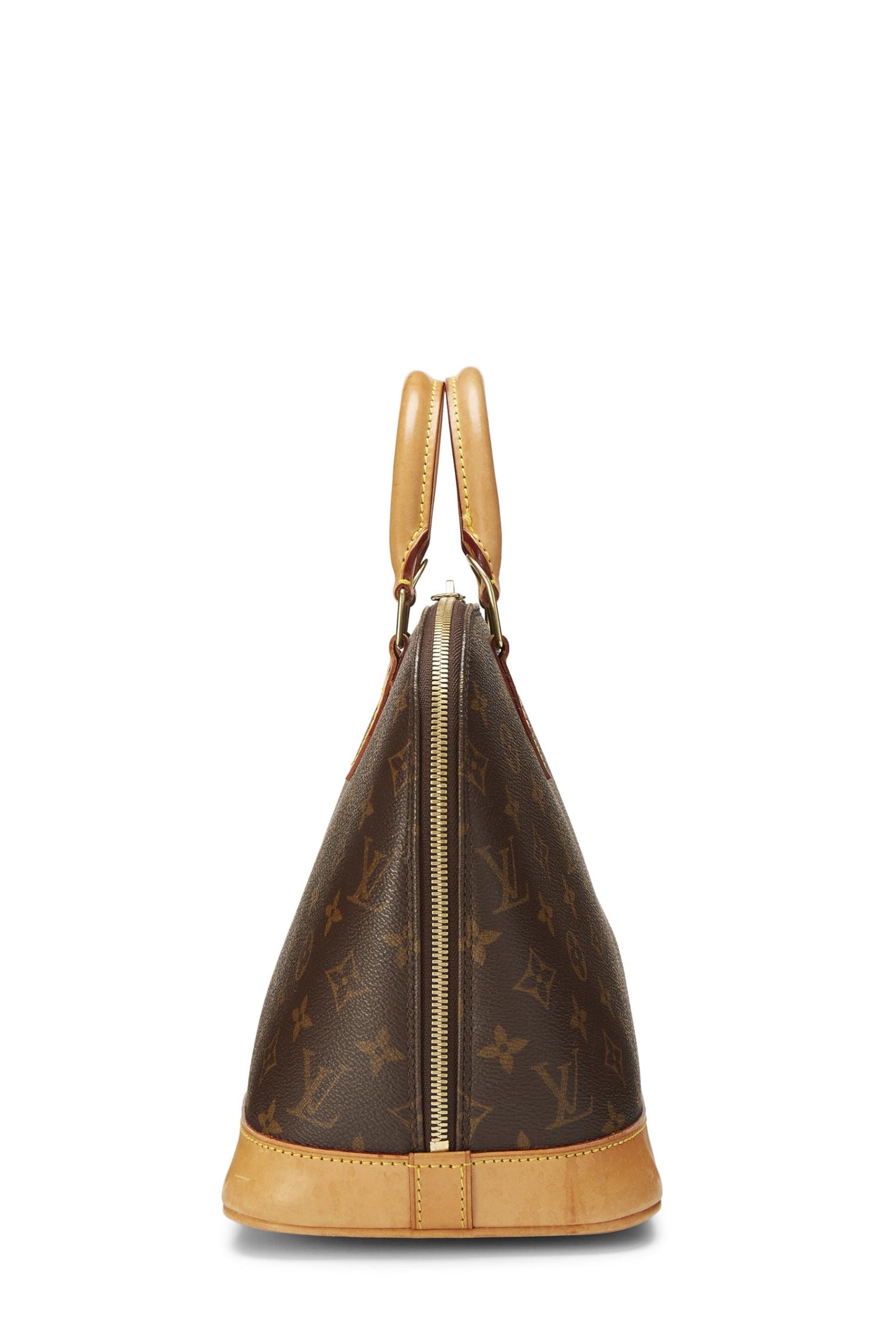 Louis Vuitton, Alma PM en toile Monogram d'occasion, marron