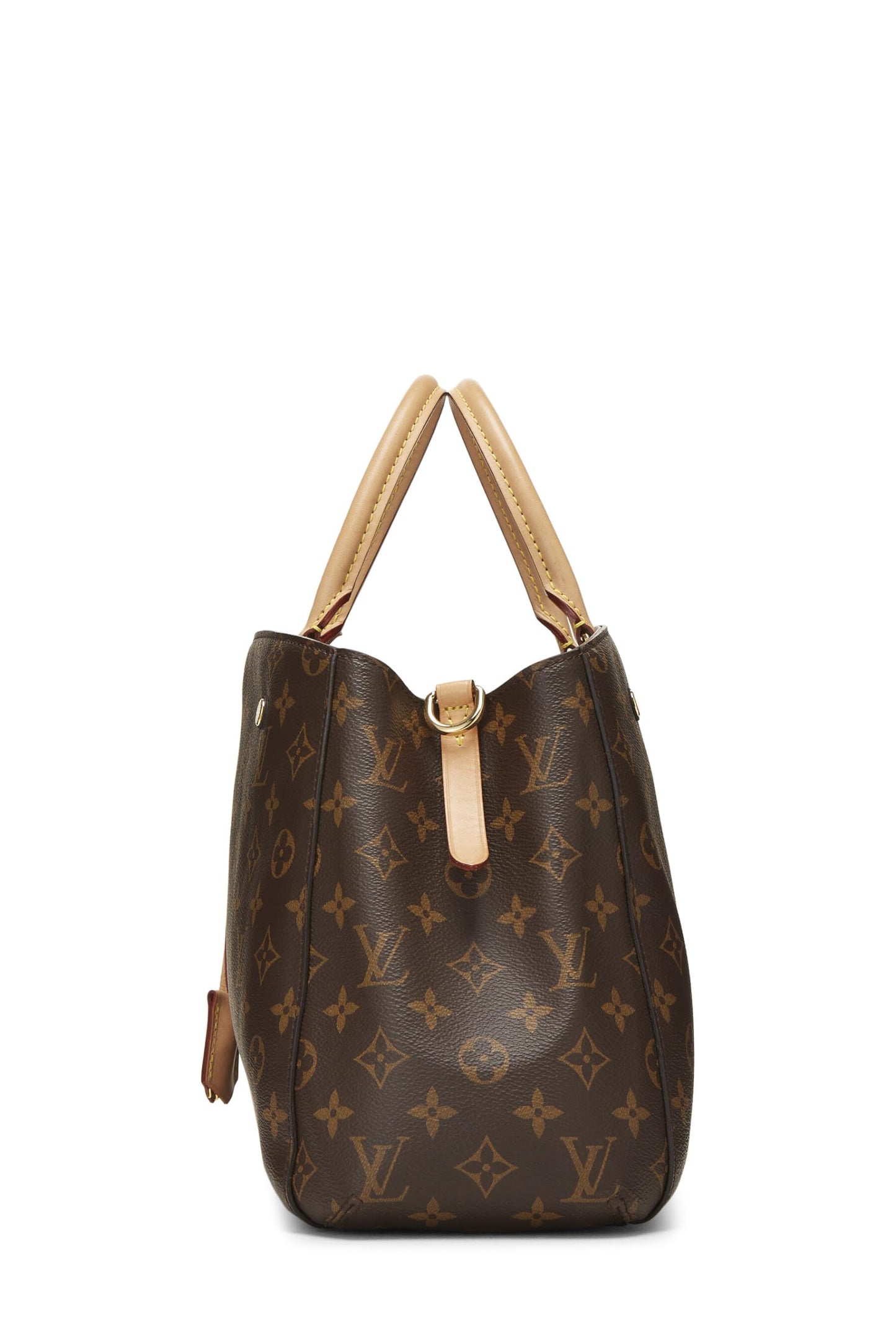 Louis Vuitton, Montaigne MM en toile monogram d'occasion, marron