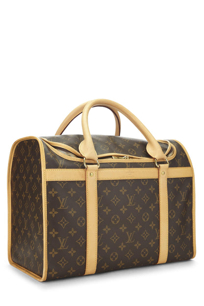 Louis Vuitton, Sac Chien 40 en toile Monogram d'occasion, marron