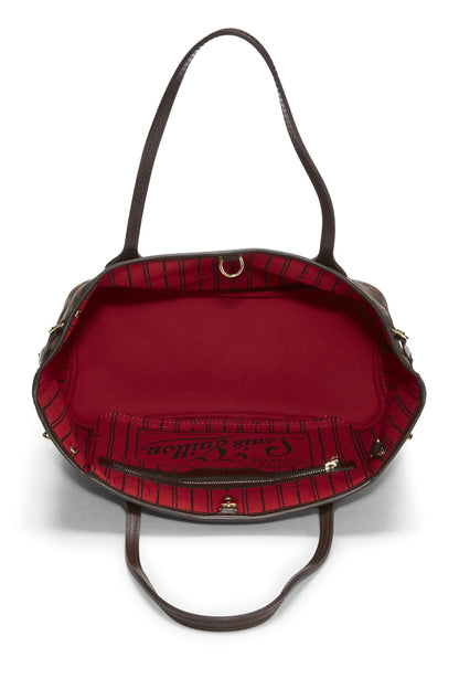 Louis Vuitton, Damier Ebene Neverfull PM d'occasion, marron