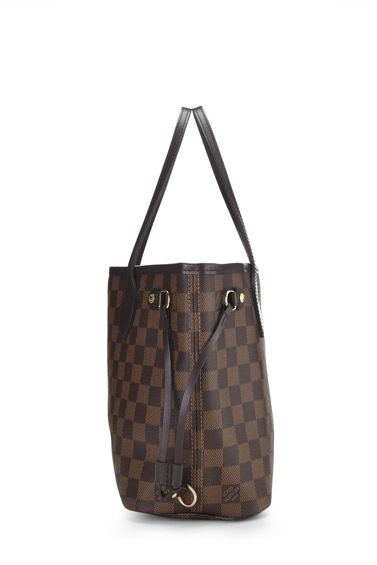 Louis Vuitton, Damier Ebene Neverfull PM d'occasion, marron