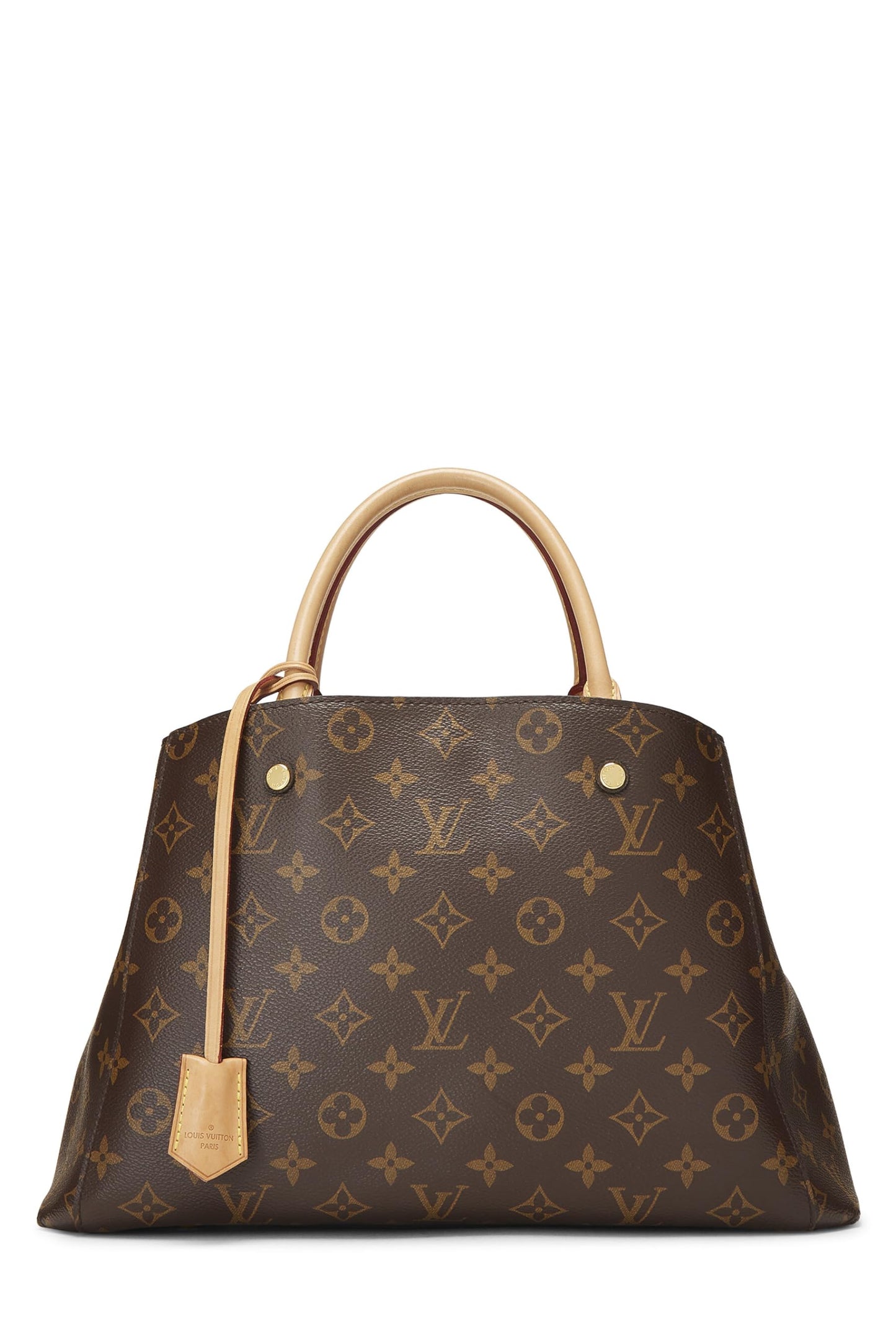 Louis Vuitton, Pre-Loved Monogram Canvas Montaigne MM, Brown