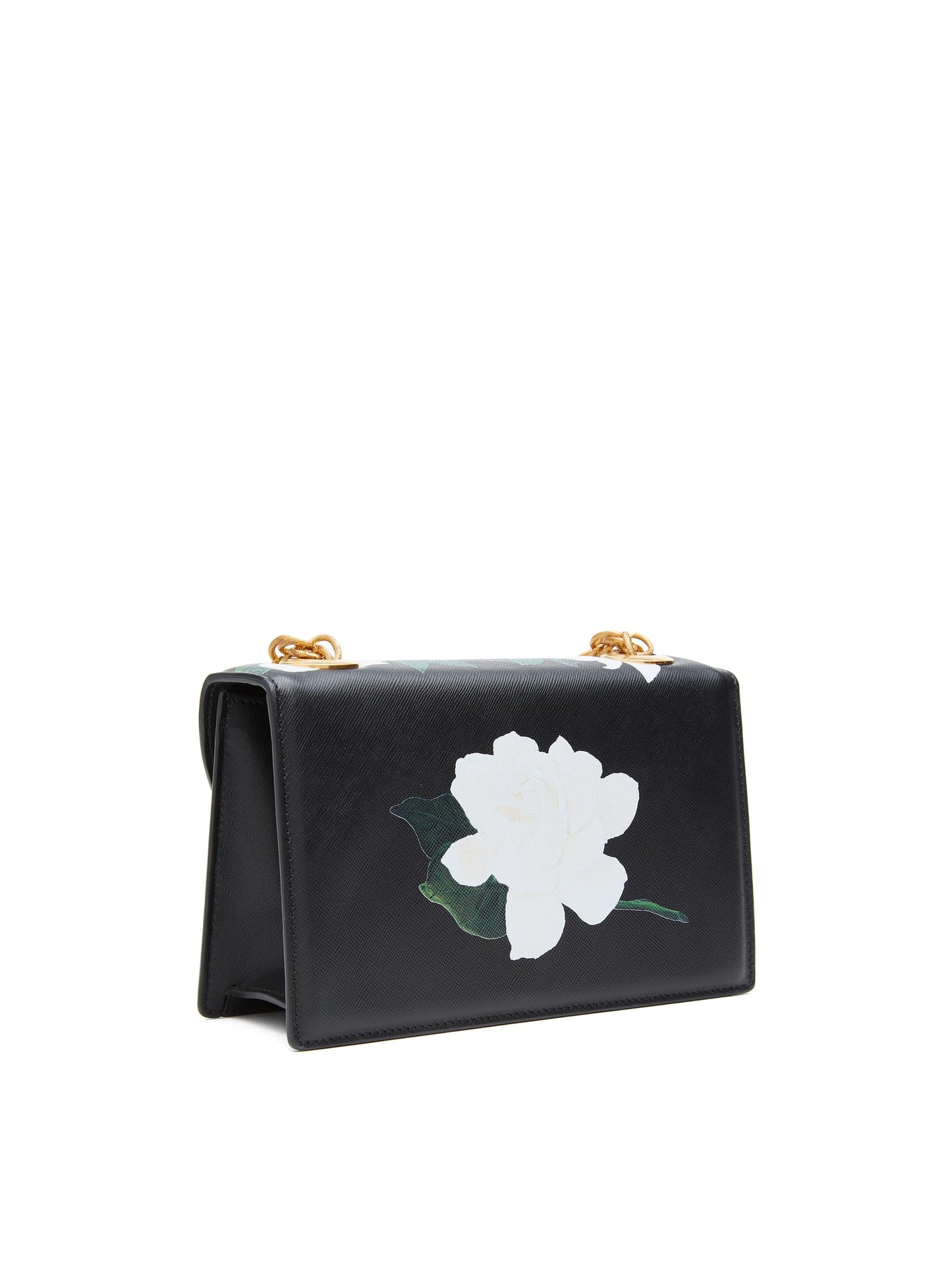 Oscar de la Renta, Sac TRO imprimé Gardenia, Noir Multi