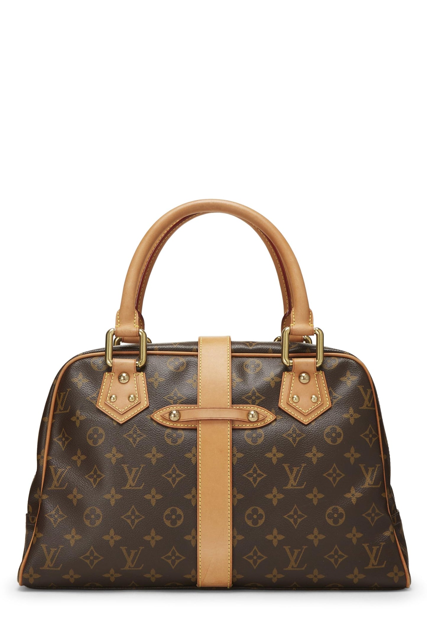 Louis Vuitton, Manhattan GM en toile Monogram d'occasion, marron