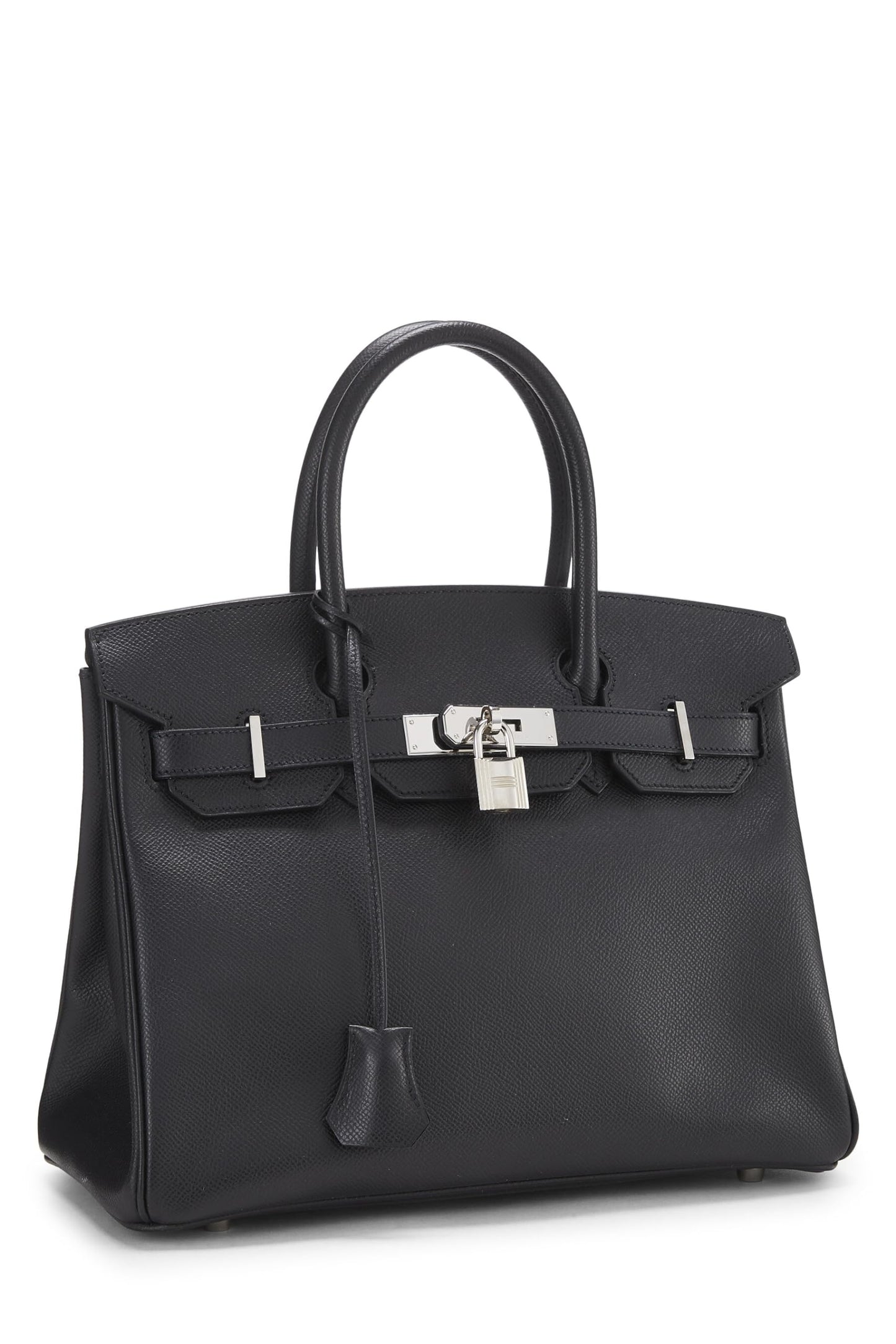 Hermès, Birkin Epsom 30 noir d'occasion, noir