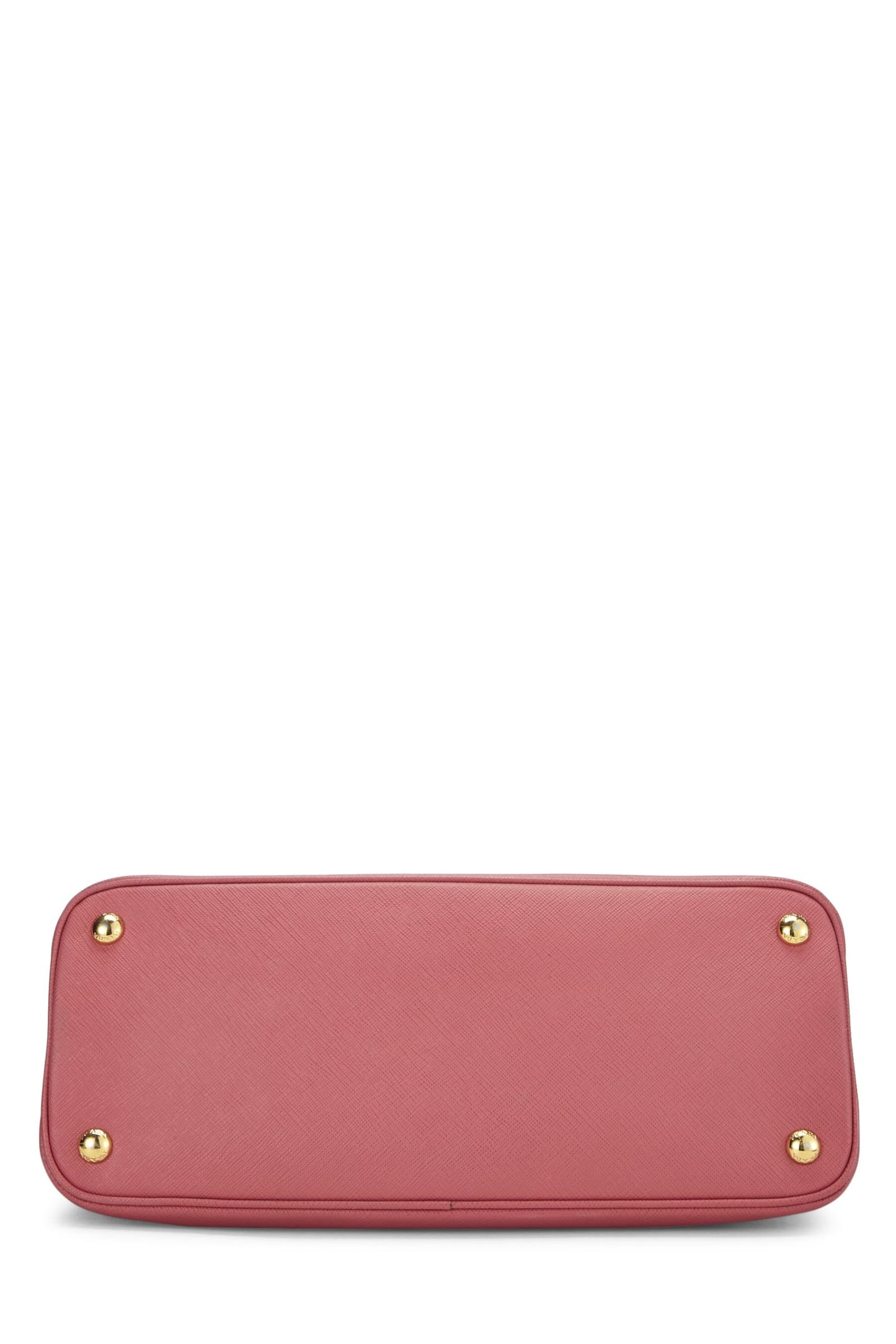 Prada, Pre-Loved Pink Saffiano Promenade mediano, rosa