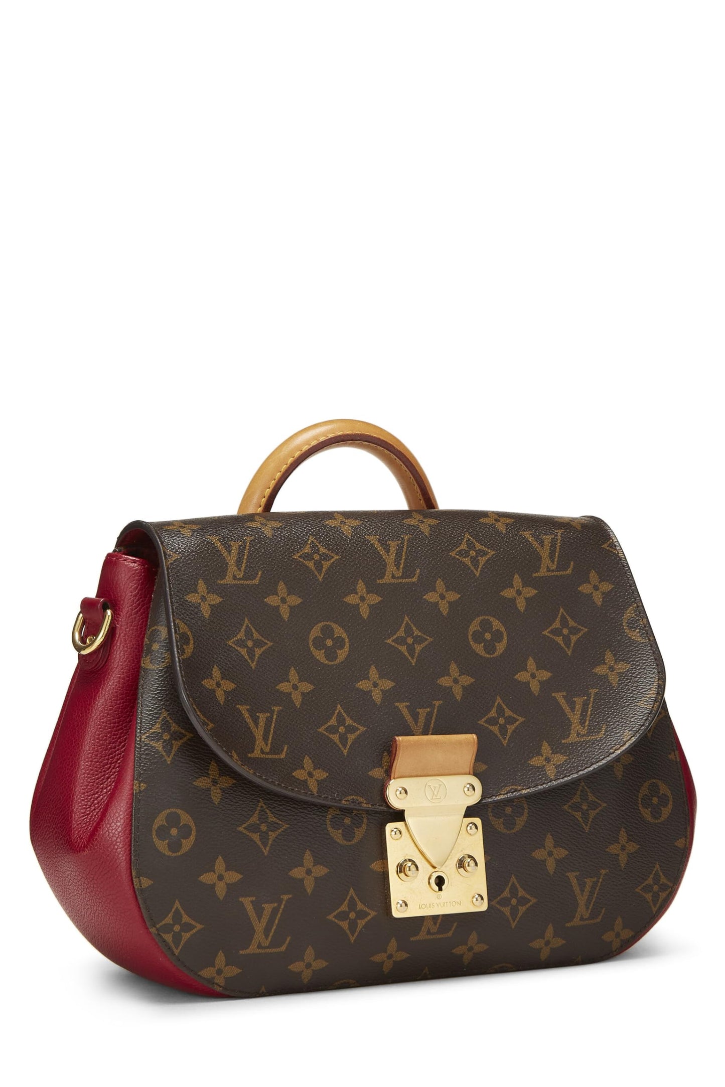 Louis Vuitton, Eden MM en toile monogram bordeaux d'occasion, rouge