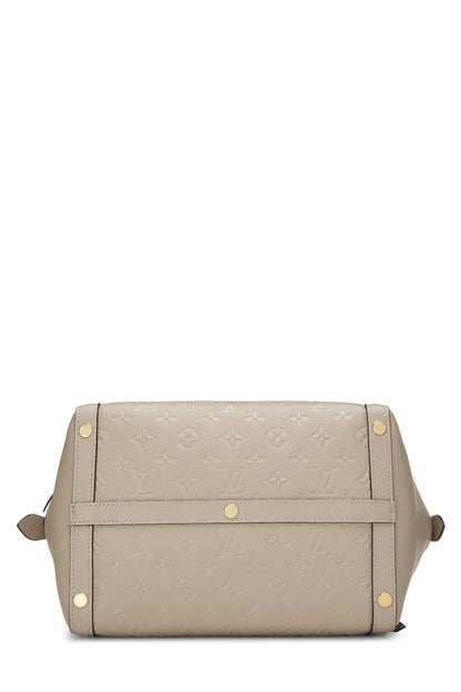 Louis Vuitton, Pre-Loved Grey Empreinte Marais MM, Grey