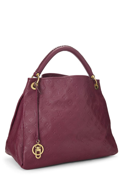 Louis Vuitton, Pre-Loved Aurore Empreinte Artsy MM, Purple