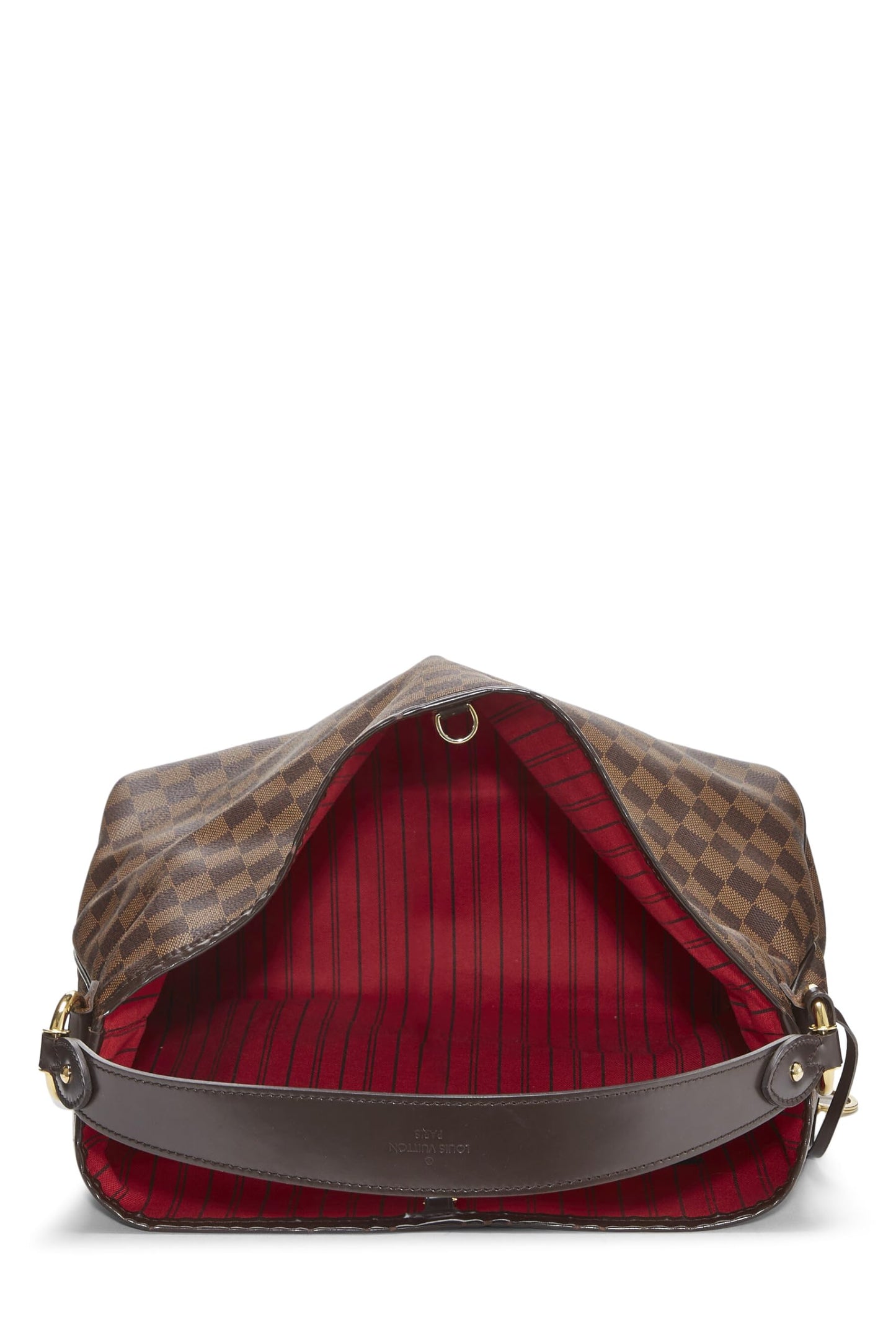 Louis Vuitton, Pre-Loved Damier Ebene Delightful MM NM, Brown