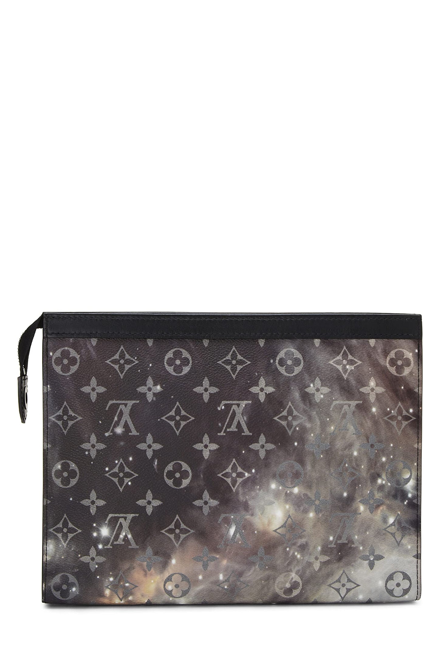 Louis Vuitton, Pochette Voyage MM Galaxy Monogram Noir d'occasion, Noir