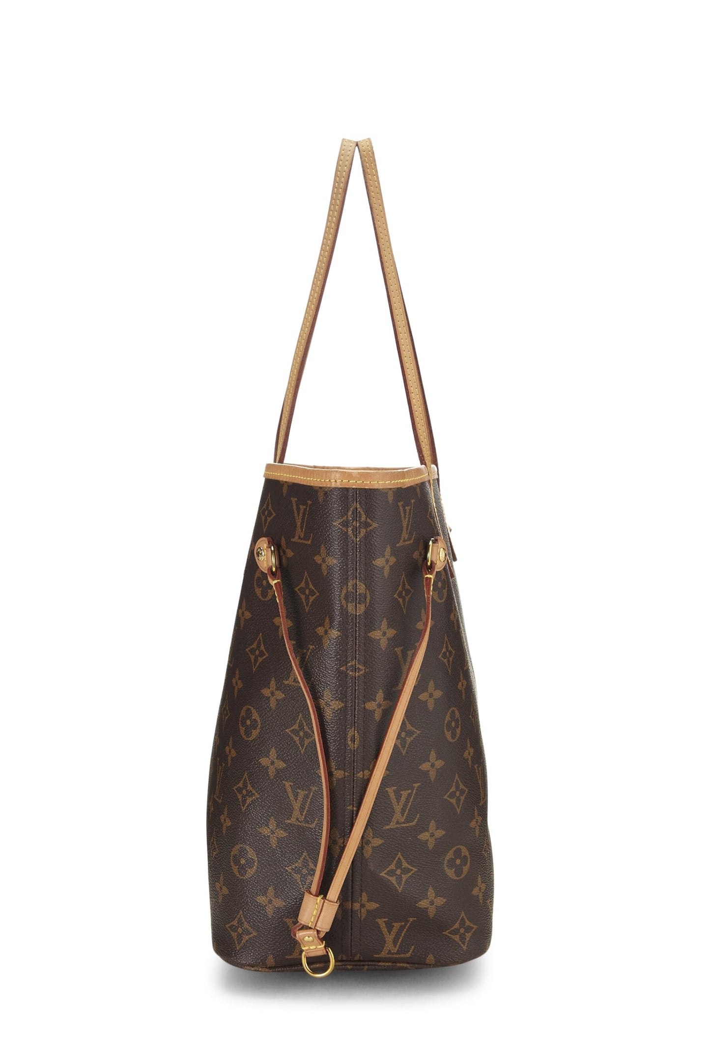 Louis Vuitton, Pre-Loved Red Monogram Canvas Neo Neverfull MM, Red