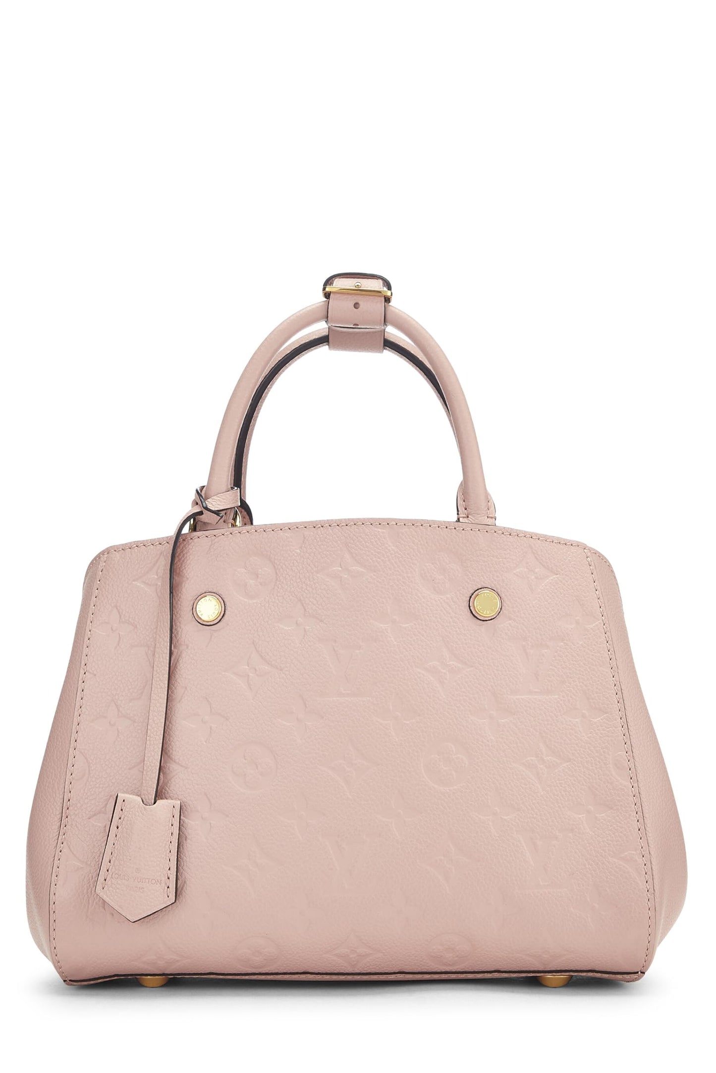 Louis Vuitton, Monograma rosa Pre-Loved Empreinte Montaigne, Rosa