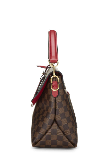 Louis Vuitton, Bandolera Beaubourg MM de lona con monograma Pre-Loved, Rojo