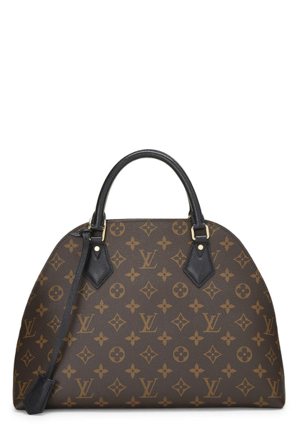 Louis Vuitton, Pre-Loved Black Monogram Canvas Alma BNB, Black