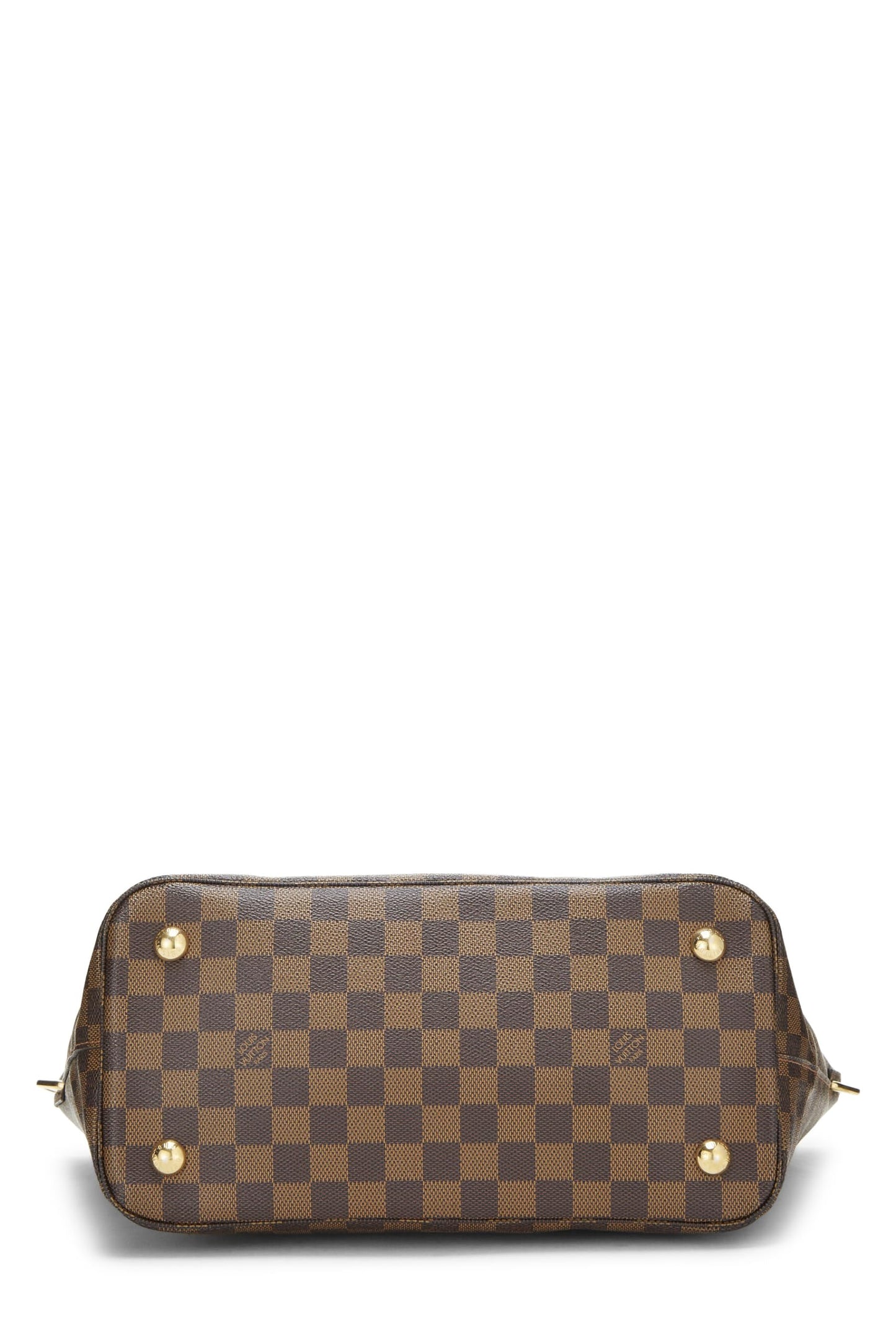 Louis Vuitton, Pre-Loved Damier Ebene Belmont, Brown