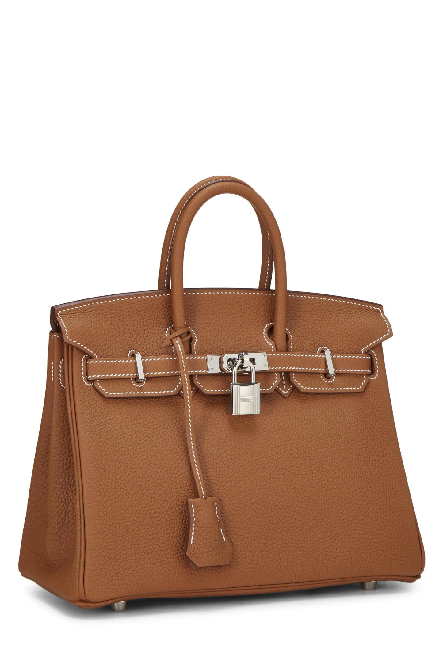 Hermès, Pre-Loved Gold Togo Birkin 25, Hermes Gold