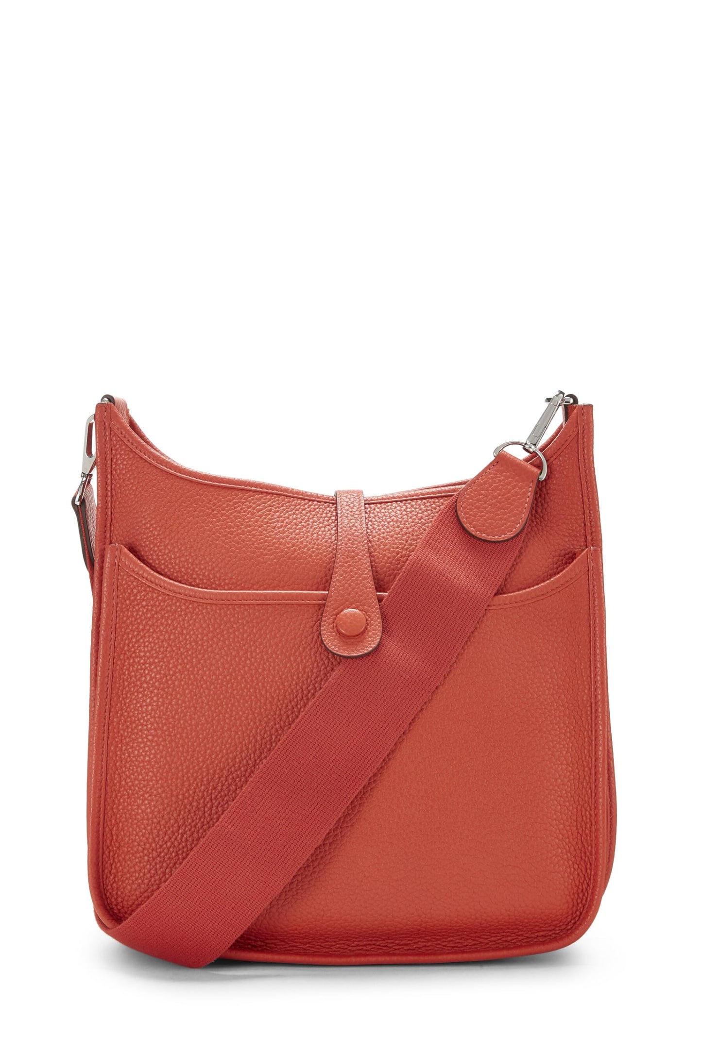 Hermès, Togo Evelyne III PM Rouge d'occasion, Rouge