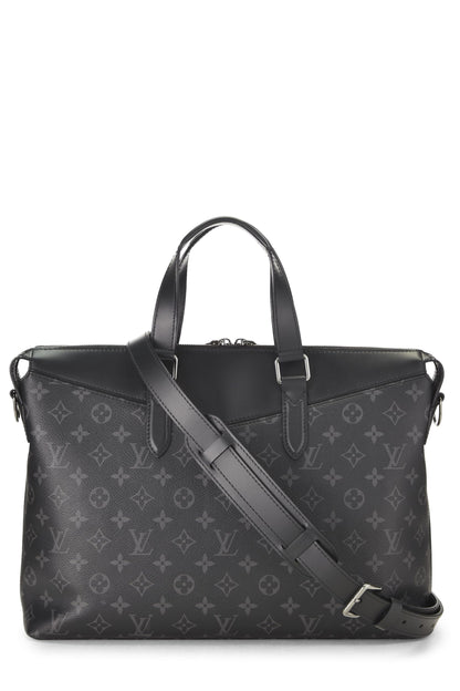 Louis Vuitton, Pre-Loved Monogram Eclipse Canvas Explorer, Black