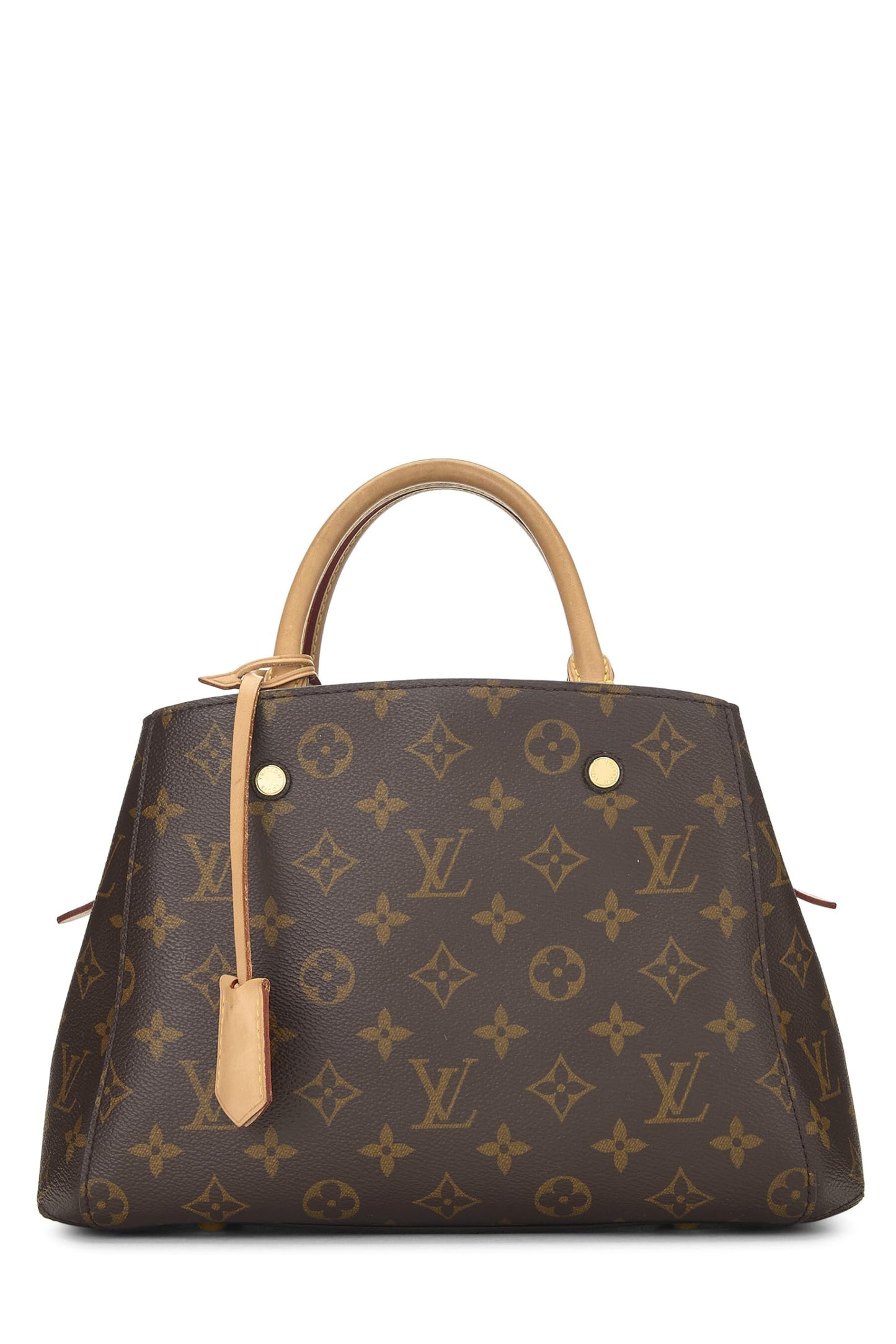 Louis Vuitton, Pre-Loved Monogram Canvas Montaigne BB, Marrón