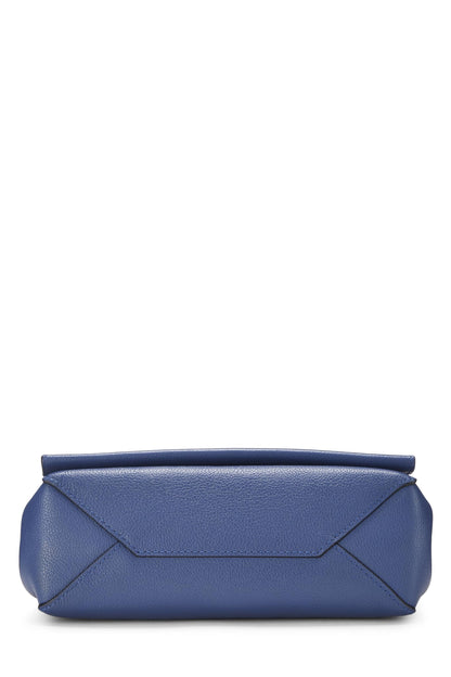 Louis Vuitton, Pre-Loved Blue Calfskin Lock Me II BB, Blue