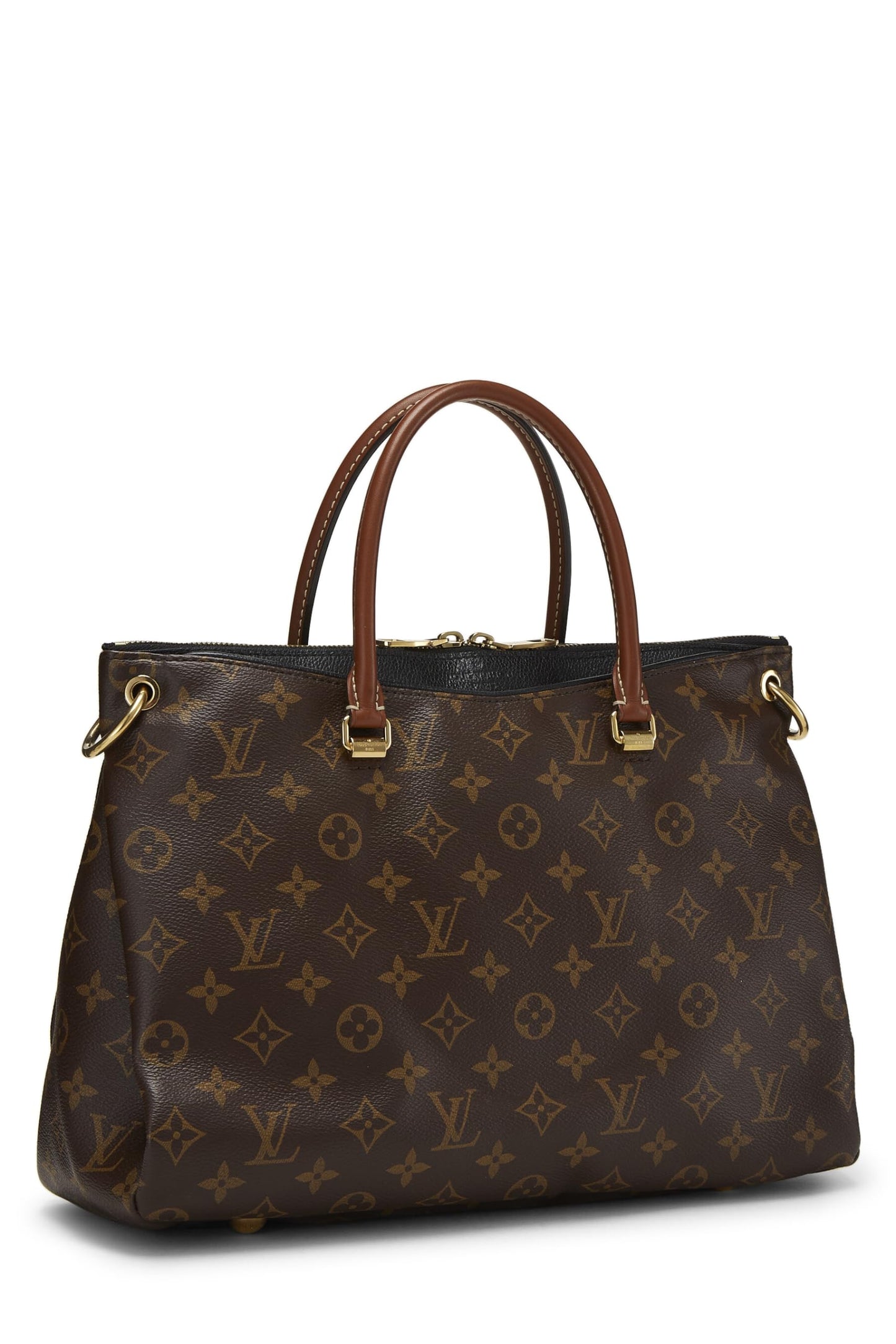 Louis Vuitton, Pallas en toile monogram noire d'occasion, noir