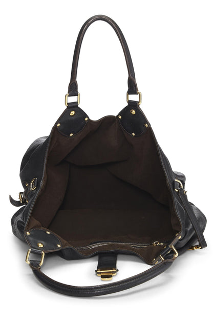 Louis Vuitton, Monograma Mahina grande en negro Pre-Loved, Negro