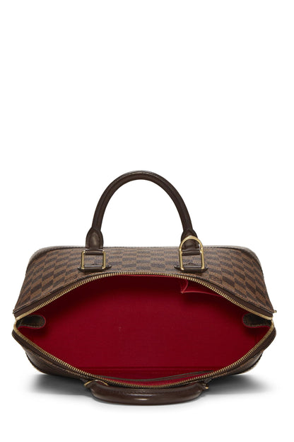 Louis Vuitton, Alma PM Damier Ebène d'occasion, marron