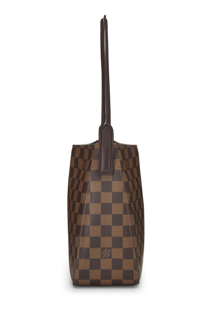 Louis Vuitton, Damier Ebene Looping MM d'occasion, commande spéciale, marron