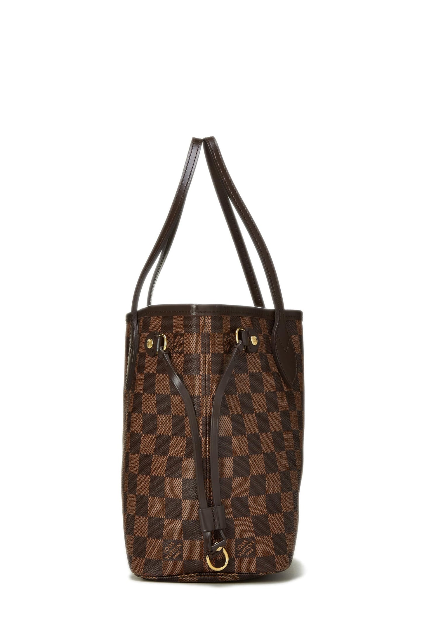 Louis Vuitton, Damier Ebene Neverfull PM pre-amado, Marrón