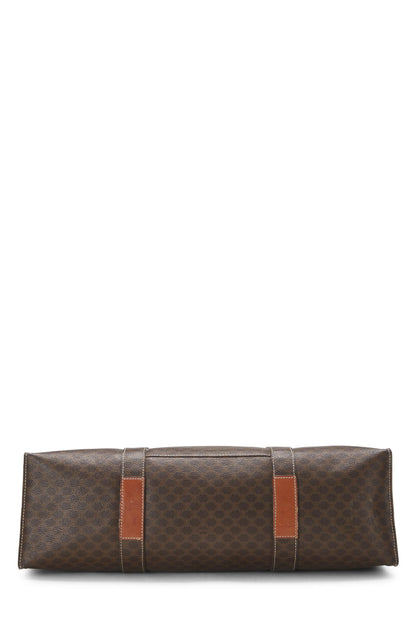 Céline, Pre-Loved Brown Macadam Tote, Brown