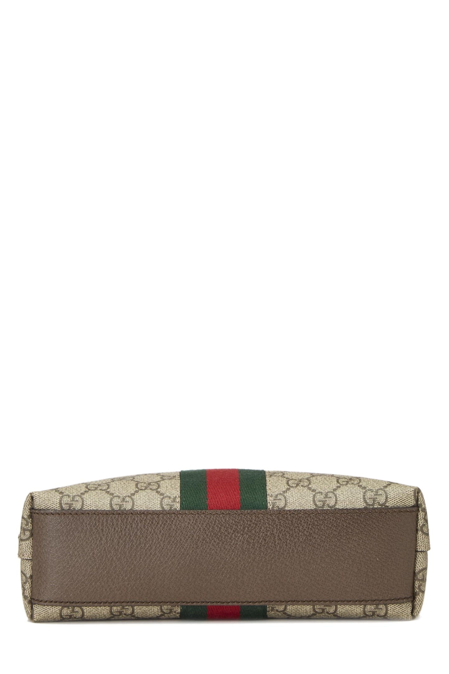 Gucci, sac à bandoulière Ophidia en toile GG Supreme d'origine d'occasion, petit, marron