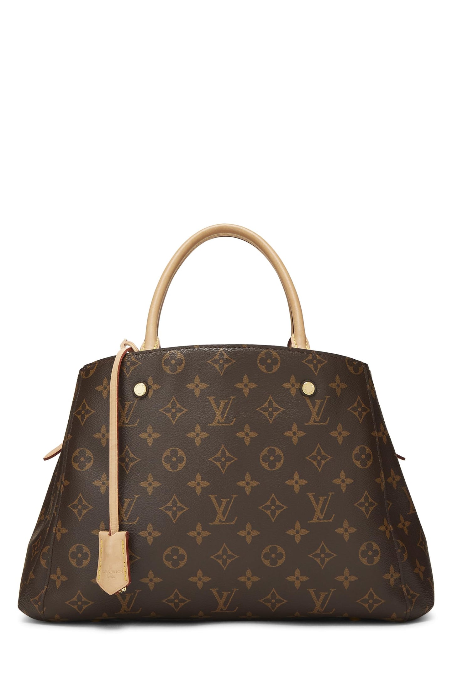 Louis Vuitton, Montaigne MM en toile monogram d'occasion, marron