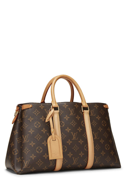 Louis Vuitton, Pre-Loved Monogram Canvas Soufflot MM NM, Brown