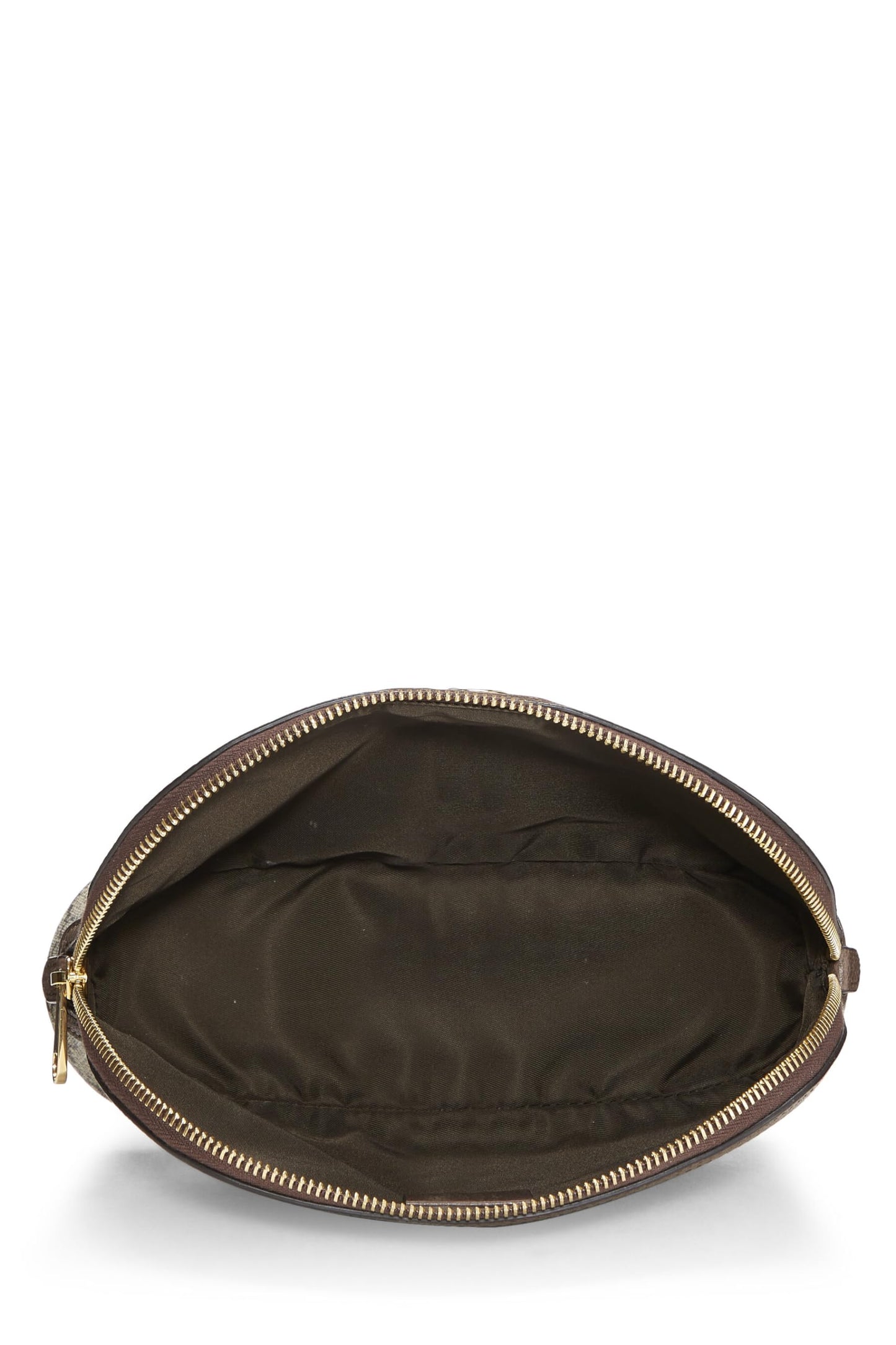 Gucci, Pre-Loved Original GG Supreme Canvas Ophidia Cosmetic Pouch, Brown