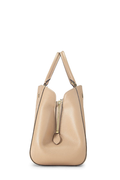 Louis Vuitton, Monogramme beige pré-aimé Empreinte Montaigne MM, Beige