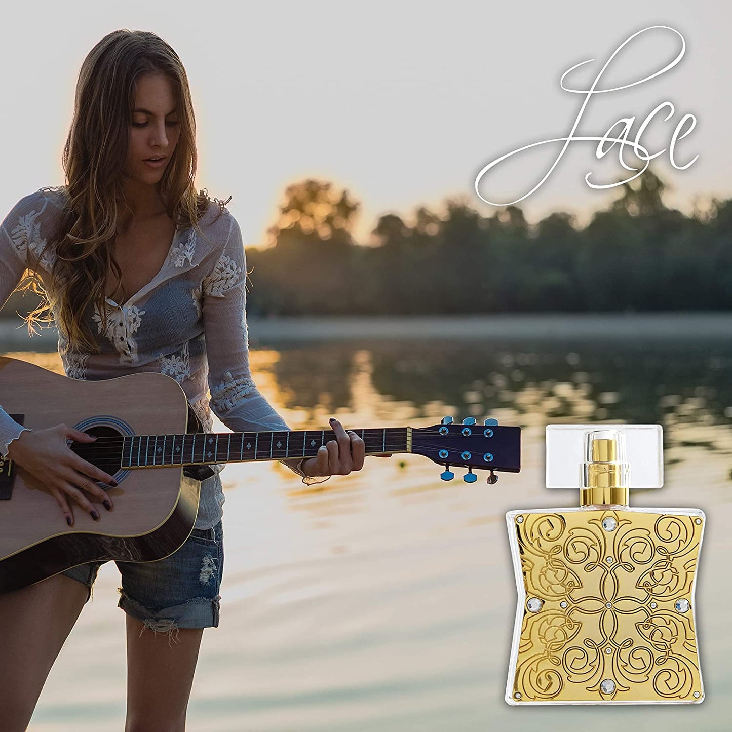 Perfume de mujer Tru Western Lace, 1,7 fl oz (50 ml): delicado, sofisticado y cálido