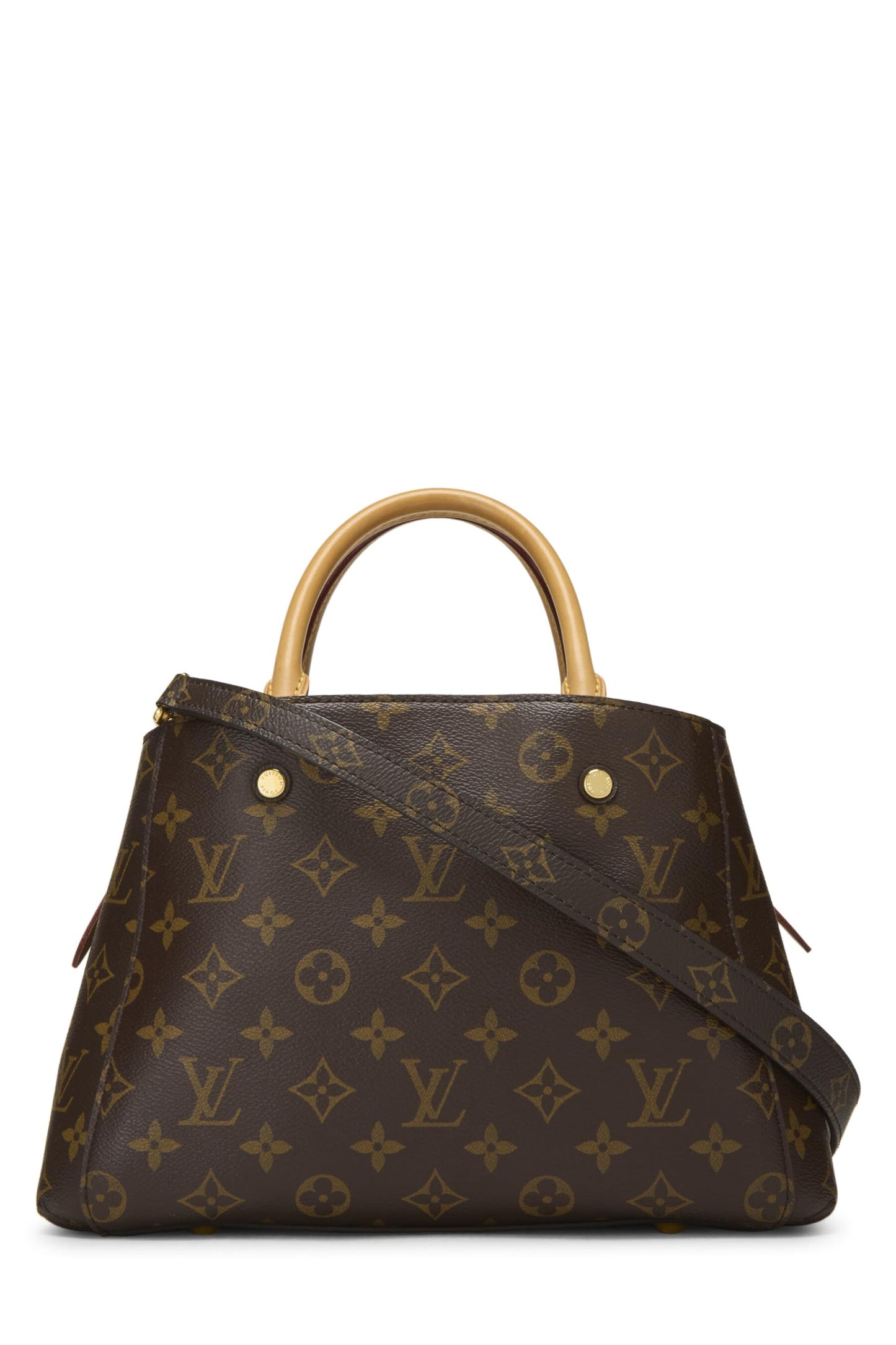 Louis Vuitton, Pre-Loved Monogram Canvas Montaigne BB, Marrón