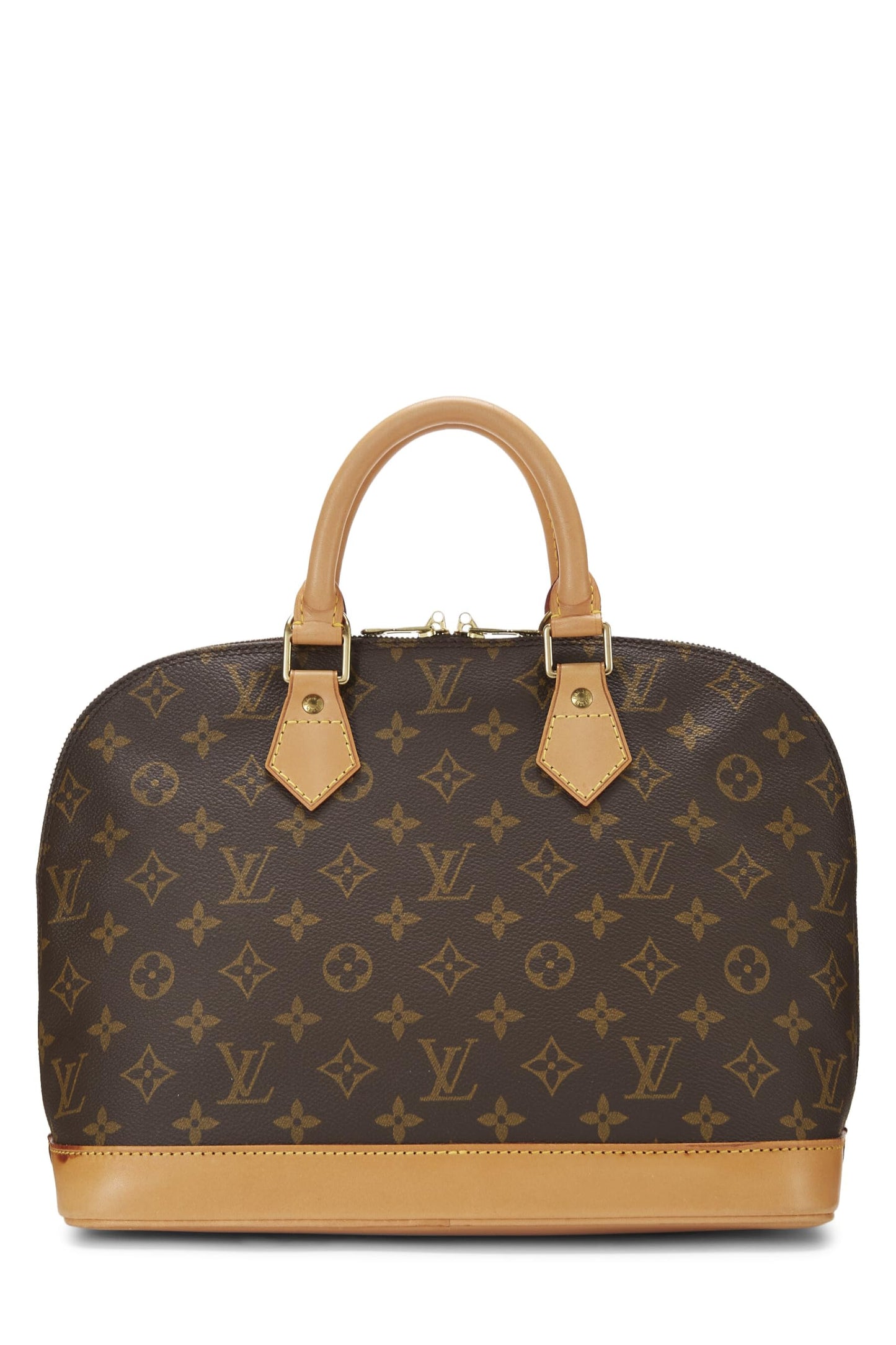 Louis Vuitton, Alma PM en toile Monogram d'occasion, marron