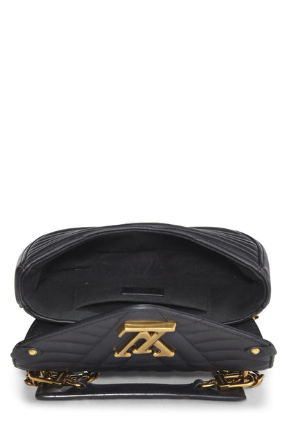 Louis Vuitton, sac New Wave Heart en cuir de veau noir d'occasion, noir