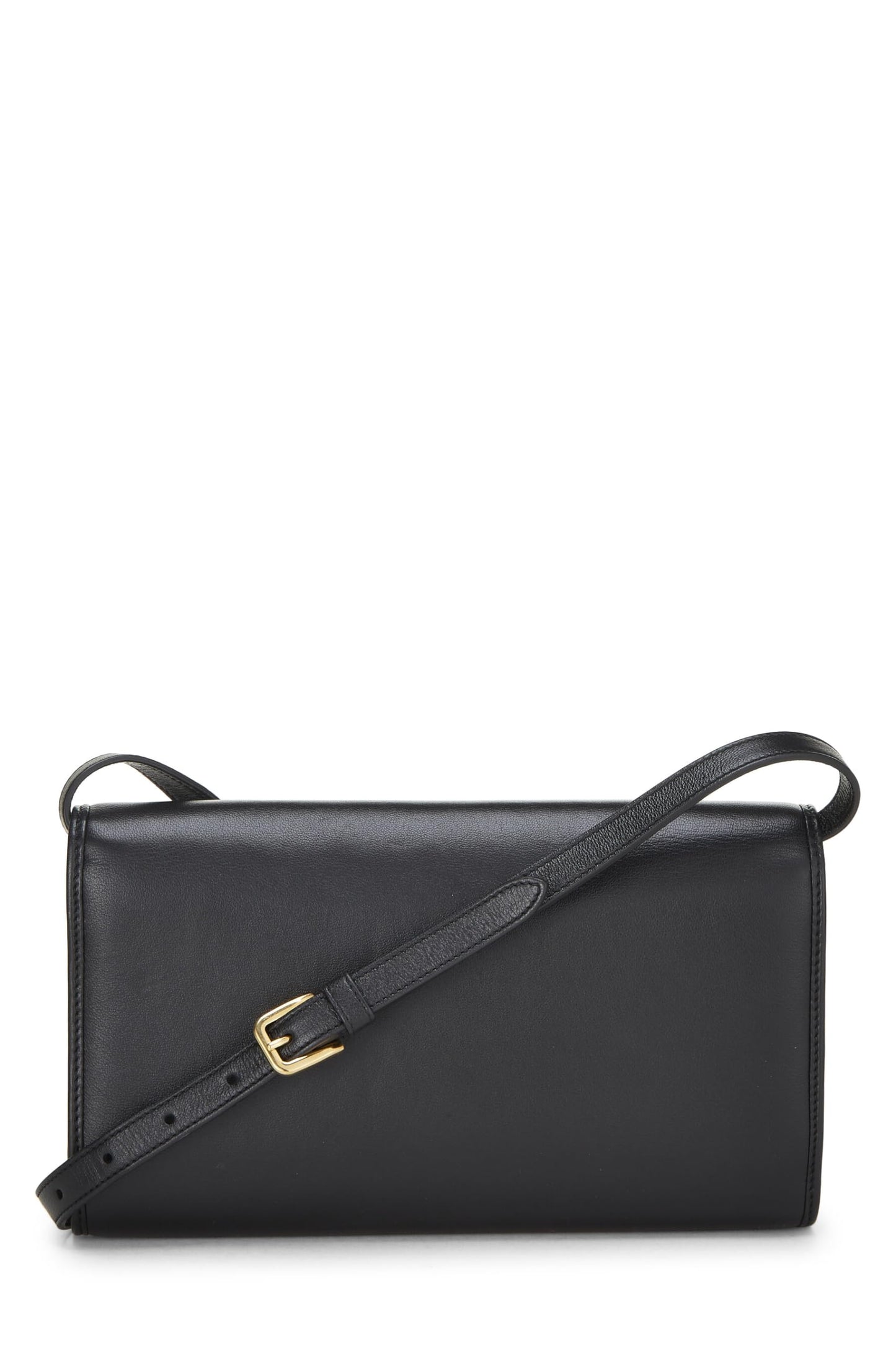 Gucci, pochette convertible Matisse en cuir noir d'occasion, noir