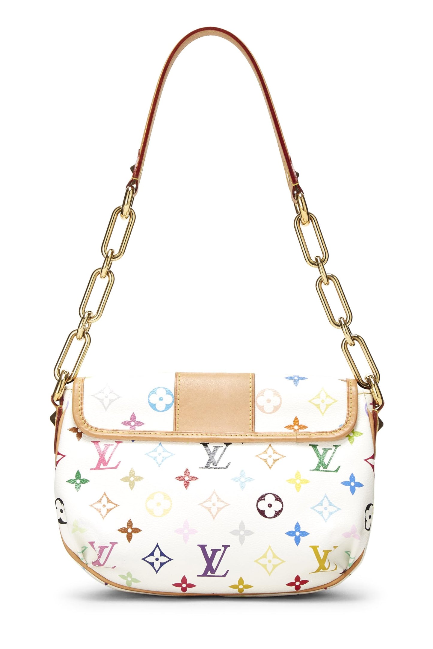 Louis Vuitton, Takashi Murakami x Louis Vuitton, Monogram Multicolore Patty, Blanc, d'occasion