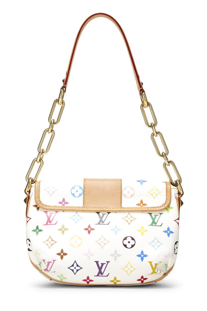 Louis Vuitton, Takashi Murakami x Louis Vuitton, Monogram Multicolore Patty, Blanc, d'occasion