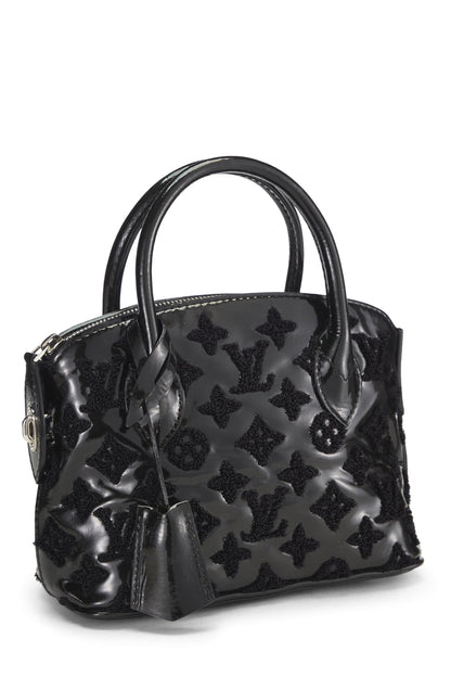 Louis Vuitton, Pre-Loved Black Monogram Patent Leather Fascination Lockit BB, Black