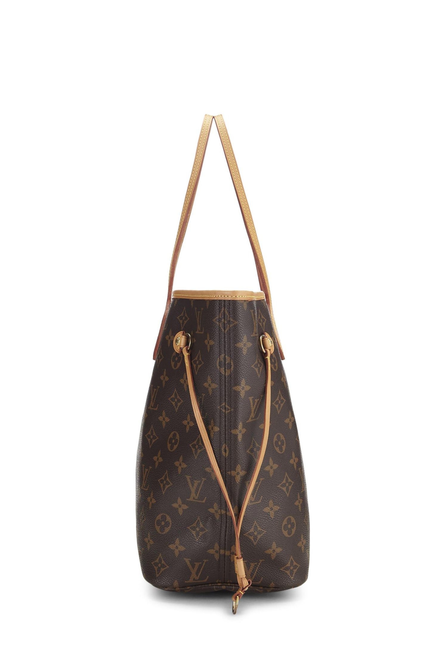 Louis Vuitton, Neverfull MM en toile monogram rouge d'occasion, rouge